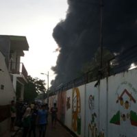 Lagi, Sebuah Pabrik di Tangerang Ludes Terbakar