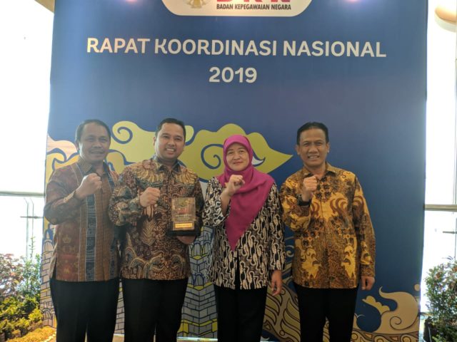Pemkot Tangerang Sabet Penghargaan BKN Awards 2019