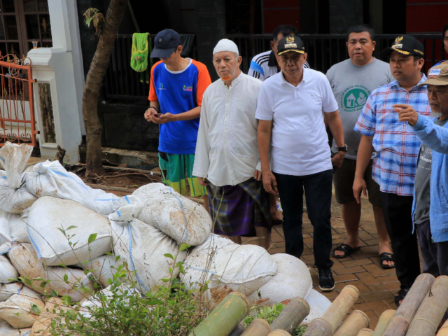 Sejumlah Titik Banjir di Wilayah Kota Tangerang Berangsur Surut
