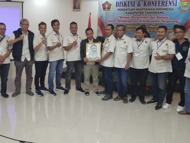 Terpilih Secara Aklamasi, Sri Mulyo Resmi Gantikan Sangki di Pucuk Pimpinan PWI Kabupaten Tangerang