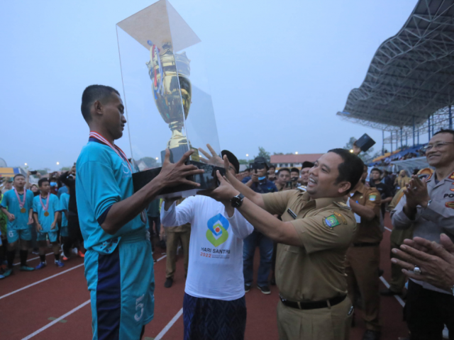 Kompetisi Sepak Bola Liga Santri Wali Kota Cup 2022 Sukses Digelar