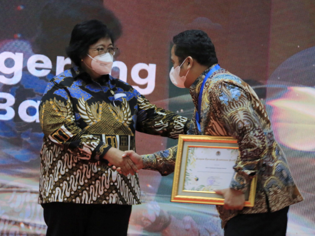 Festival Iklim 2022, KLHK Berikan Piagam Penghargaan untuk Pemkot Tangerang