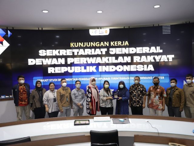 Diskominfo Kota Tangerang Menerima Studi Implementasi Setjen DPR RI
