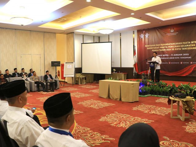 Dukung Pemilu 2024, 39 ASN Tangerang Ditetapkan sebagai Sekretariat PPK
