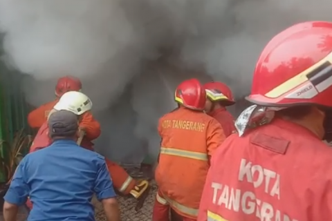 Kebakaran Kios Laundry Tangerang, 2 Orang Tewas