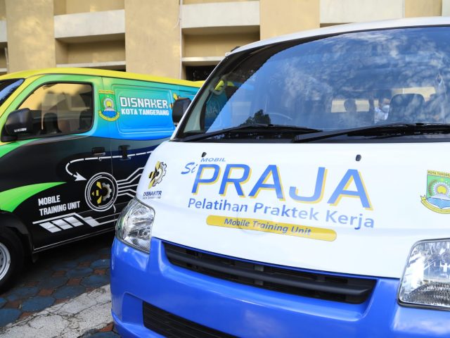 Disnaker Kota Tangerang Luncurkan Mobil Si Praja, Berikan Pelatihan Kerja Lebih Luas